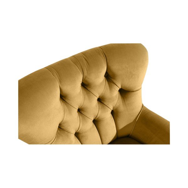 Brandon Suede sárga fotel - Max Winzer-image-2
