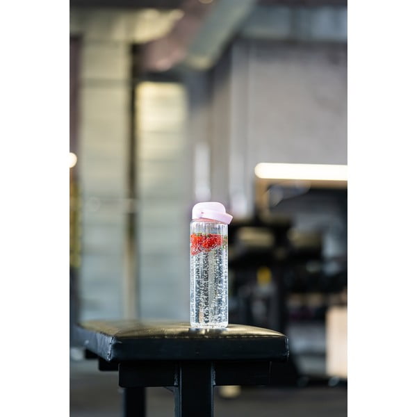 Rózsaszín üveg ivópalack 540 ml Fuori – Vialli Design-image-4