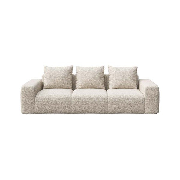Bézs buklé kanapé 287 cm Monce – Rodier