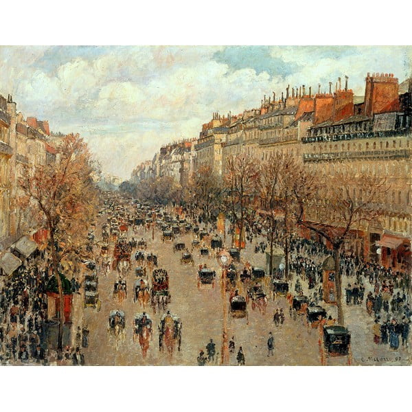 Kép másolat 70x90 cm Boulevard Montmartre - Fedkolor