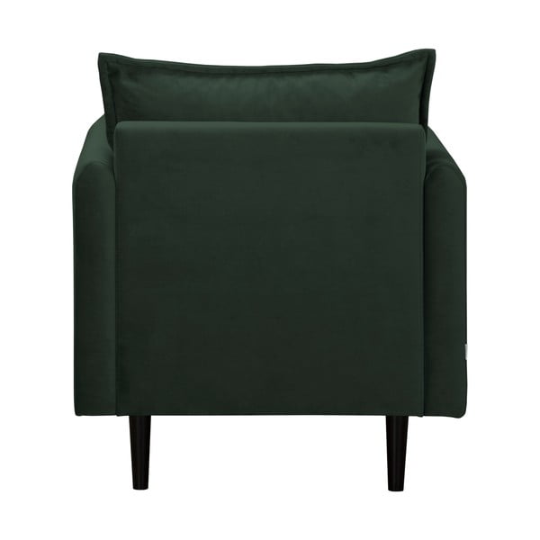 Sötétzöld bársony fotel Juli – Ropez-image-3