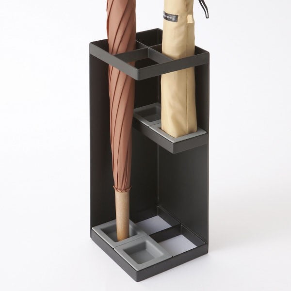 Smart fekete esernyőtartó - YAMAZAKI-image-3