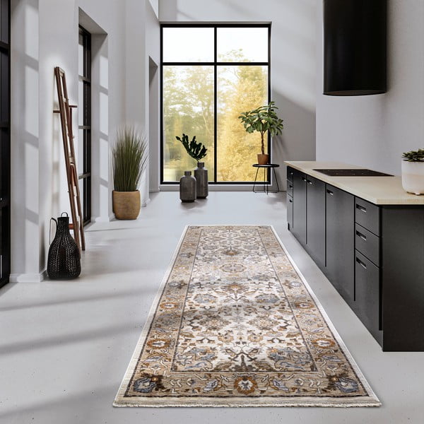 Barna-krémszínű futószőnyeg 80x190 cm Egon – Villeroy&Boch-image-1