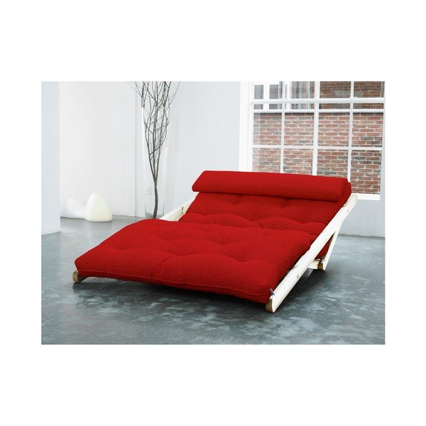 Figo Raw/Red fekvőfotel, 120 cm - Karup-image-2