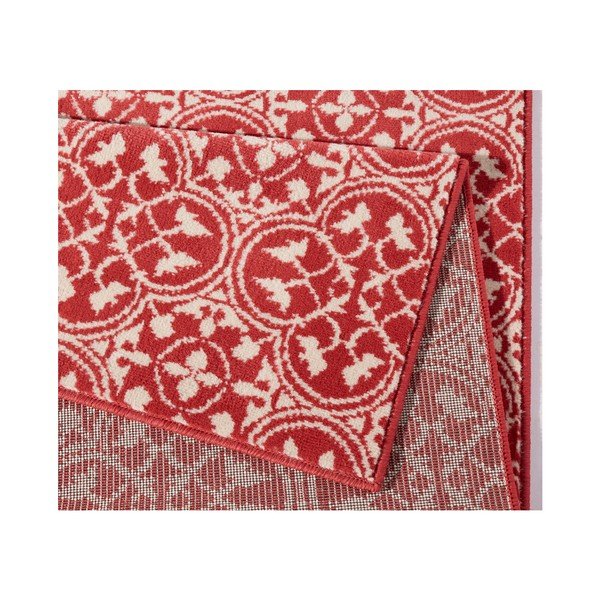 Gloria Pattern piros futószőnyeg, 80 x 200 cm - Hanse Home-image-2