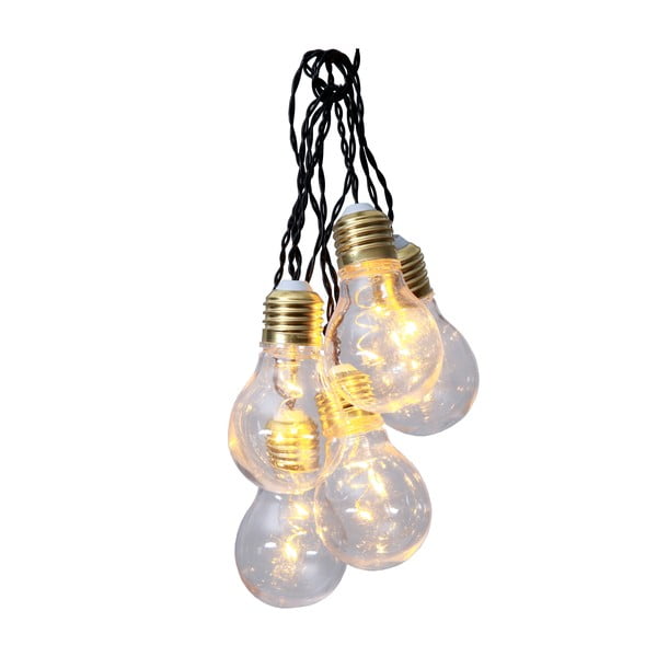 Glow fehér LED fényfüzér, hosszúság 1 m - Star Trading-image-2