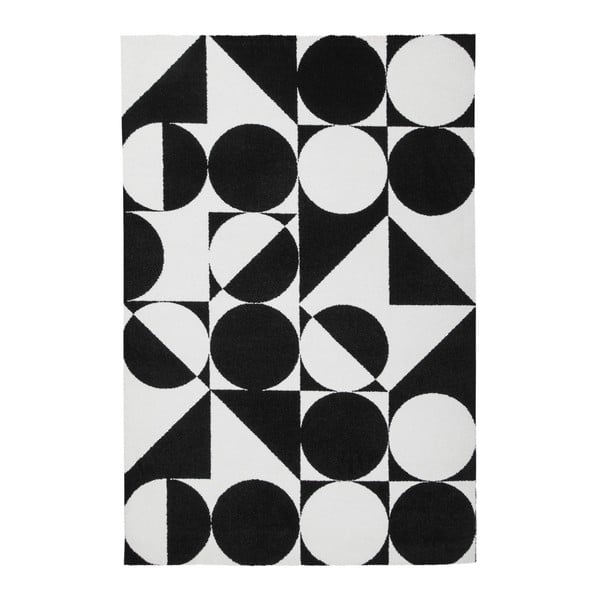 My Black & White Kalo fekete-fehér szőnyeg, 120 x 170 cm - Obsession