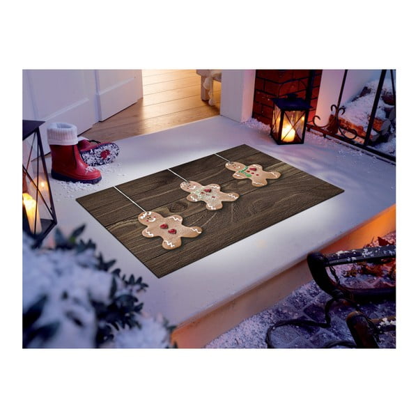 Natale Gingerbreads fokozottan ellenálló szőnyeg, 60 x 110 cm - Webtappeti