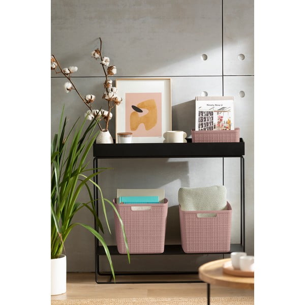 Műanyag tárolókosár Jute – Curver-image-1