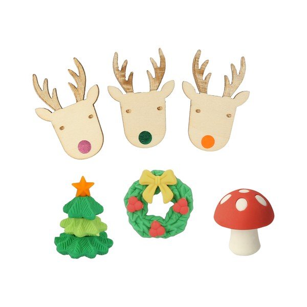 Karácsonyi cracker szett 6 db-os Reindeers in Jumpers – Meri Meri-image-2