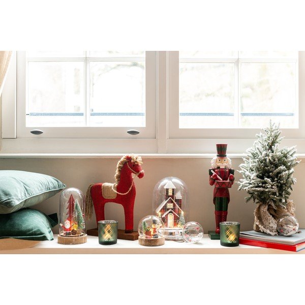 Bauble 6 db-os üveg karácsonyfadísz szett, ø 8 cm - J-Line-image-3