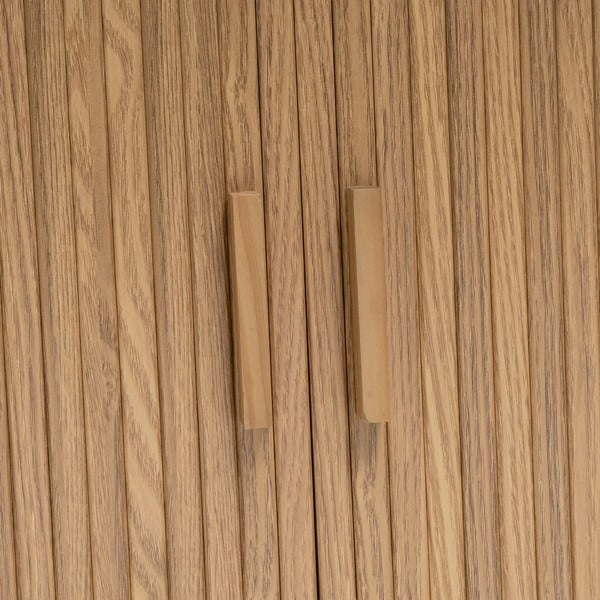 Natúr színű könyvespolc tölgyfa dekorral 80x172x40 cm Elia – Casa Selección-image-4