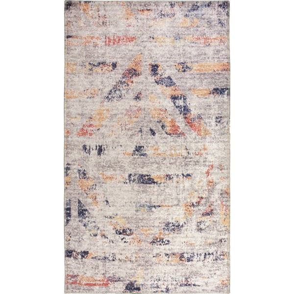 Fehér-bézs mosható szőnyeg 150x80 cm - Vitaus
