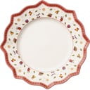 Toy's Delight fehér-vörös porcelán karácsonyi tányér, ø 29 cm - Villeroy & Boch