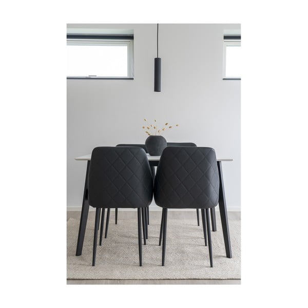 Fekete függőlámpa ø 6 cm Paris – House Nordic-image-3