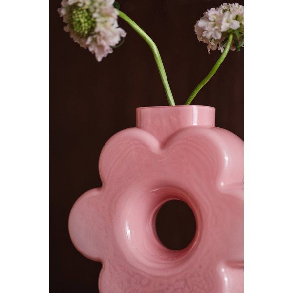 Rózsaszín váza (magasság 22 cm) Blomstra – Jotex-image-1