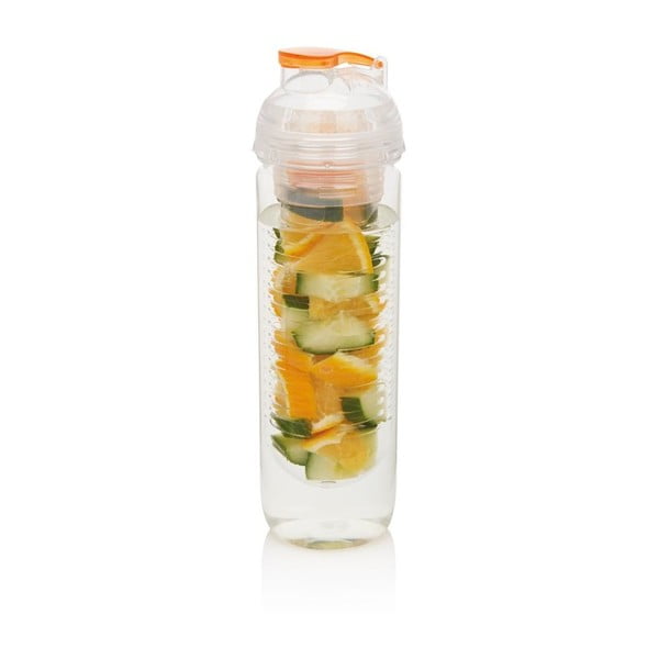 Trita narancssárga ivópalack szűrővel - XD Design