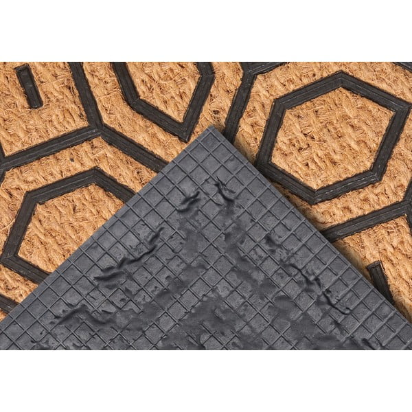 Kókuszrost lábtörlő 45x75 cm Diamonds – Hanse Home-image-4