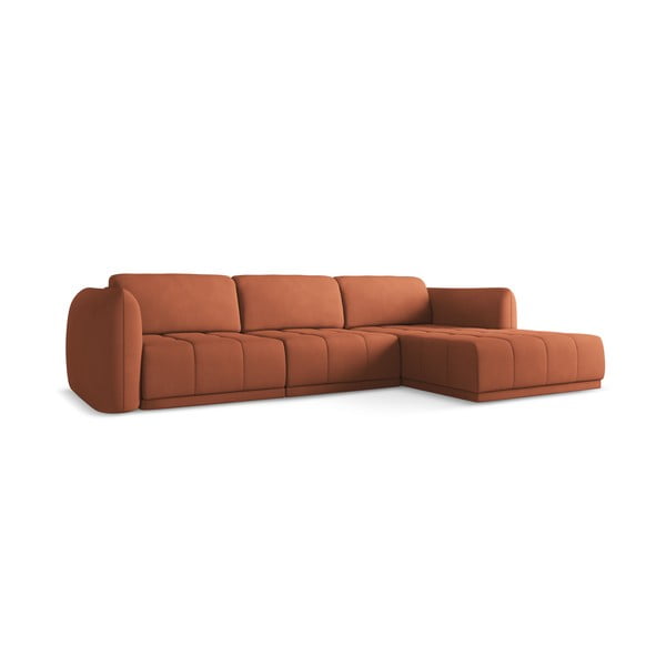 Narancssárga sarokkanapé (jobb oldali) Hoku – Makamii-image-3