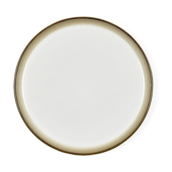 Mensa krémfehér agyagkerámia tányér, ⌀ 27 cm - Bitz