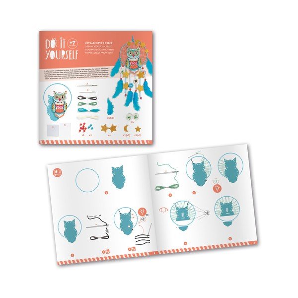 Owl bagoly készítő szett - Djeco-image-1