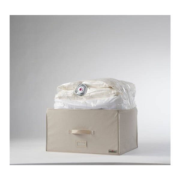 Világos bézs vákuumos tárolódoboz, szélesség 55 cm - Compactor-image-1