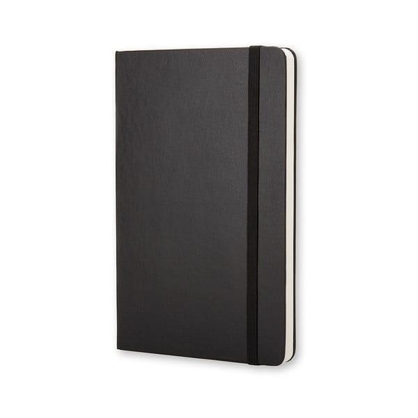 Fekete kemény fedeles jegyzetfüzet, 192 oldalas - Moleskine-image-1