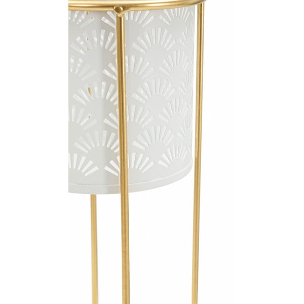 Fém virágtartó állvány szett 2 db-os ø 17 cm (magasság 46 cm) Whity – Mauro Ferretti-image-3