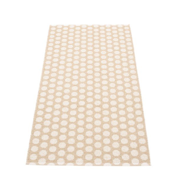 Bézs-krémszínű kültéri-beltéri futószőnyeg 70x150 cm Noa Beige Vanilla – Pappelina