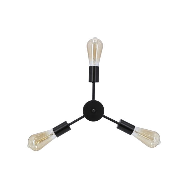 Fekete fém függőlámpa Sparta – Candellux Lighting-image-2