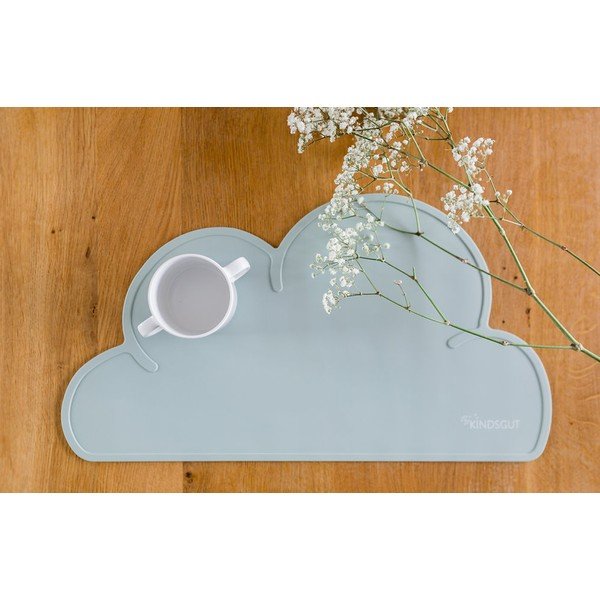 Cloud kék szilikon tányéralátét, 49 x 27 cm - Kindsgut-image-3