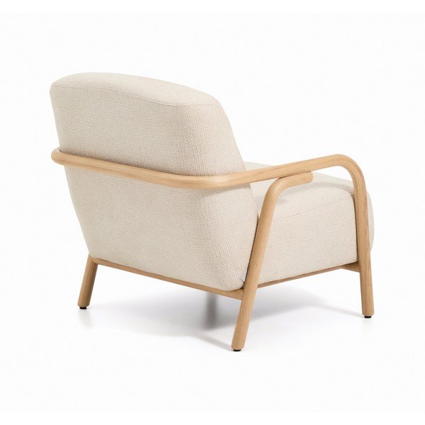 Bézs zsenília fotel Sylo – Kave Home-image-4