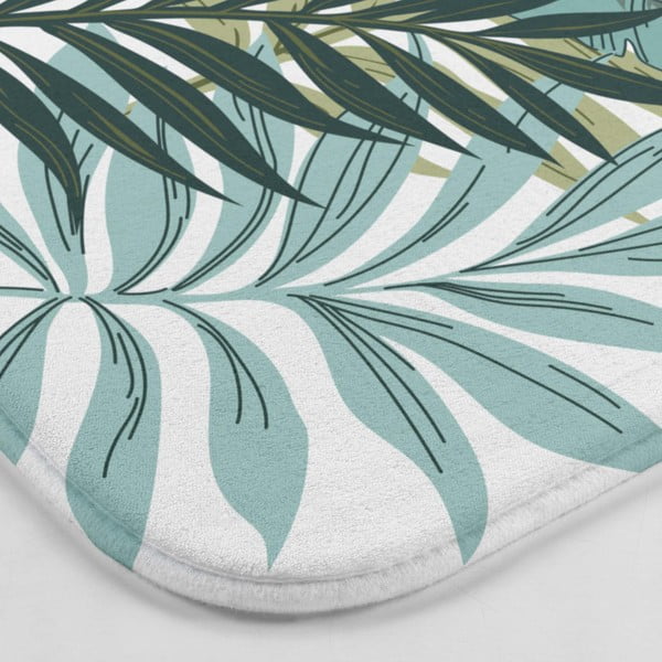 Fehér-zöld fürdőszobai kilépő WC-hez 45x45 cm Panazio – douceur d'intérieur-image-3