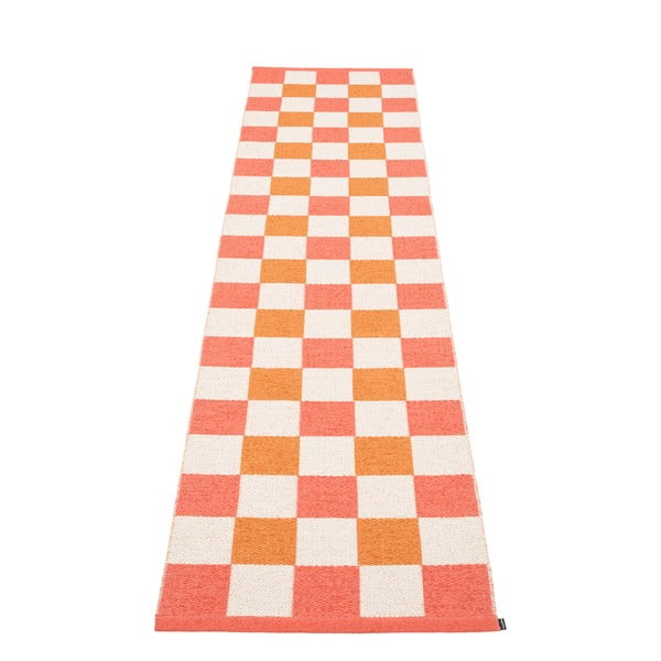 Lazacszínű-narancssárga kültéri-beltéri futószőnyeg 70x300 cm Pix Flamingo – Pappelina