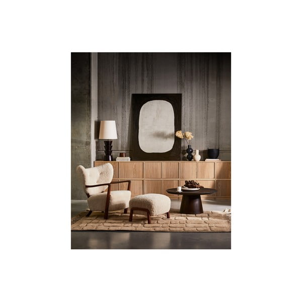 Natúr színű moduláris szekrény tölgyfa dekorral 40x44 cm Modulair – vtwonen-image-1