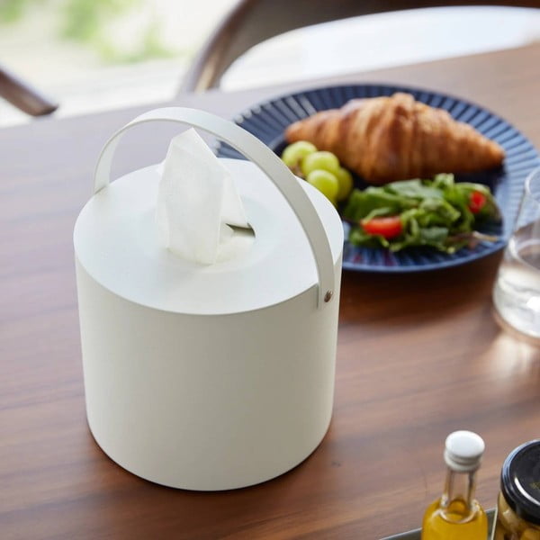 Fém zsebkendőtartó Tower – YAMAZAKI-image-1