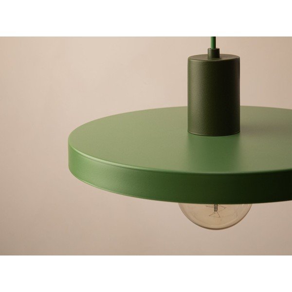 Zöld fém függőlámpa ø 30 cm Ori – Micadoni -image-2