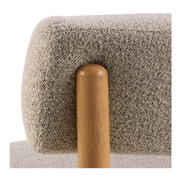 Bézs buklé fotel Burley – Actona-image-3