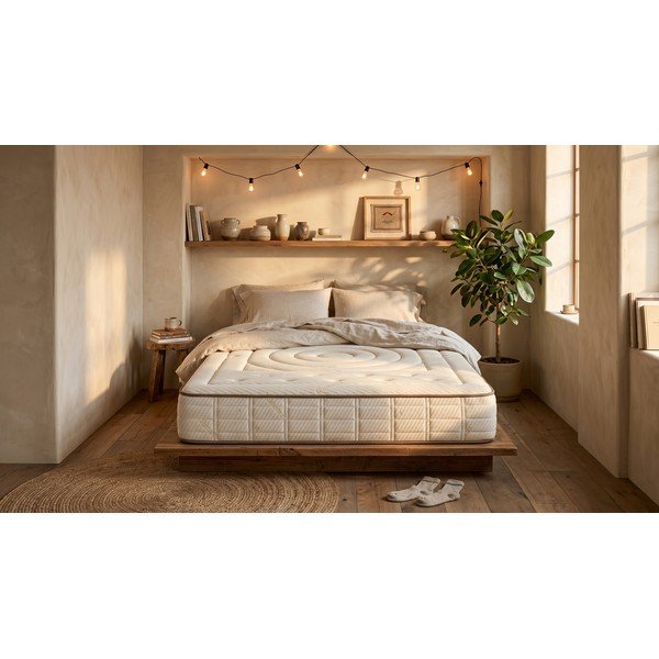 Kemény-közepes keménységű kétoldalas hab matrac 120x200 cm Cashmere Premier – Moonia-image-3