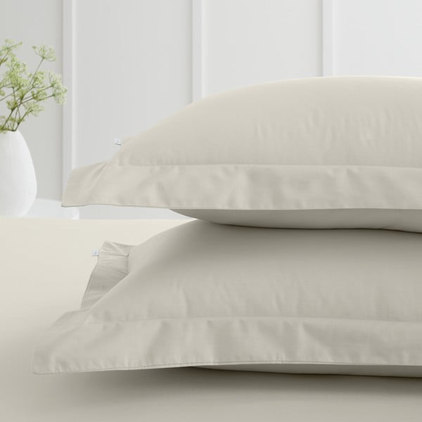 Pamut-perkál párnahuzat szett 2 db-os 50x75 cm Cotton Percale – Bianca-image-1