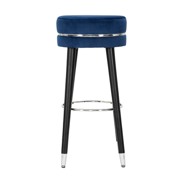 Kék kárpitozott bárszék (ülésmagasság 74 cm) Paris – Mauro Ferretti-image-1