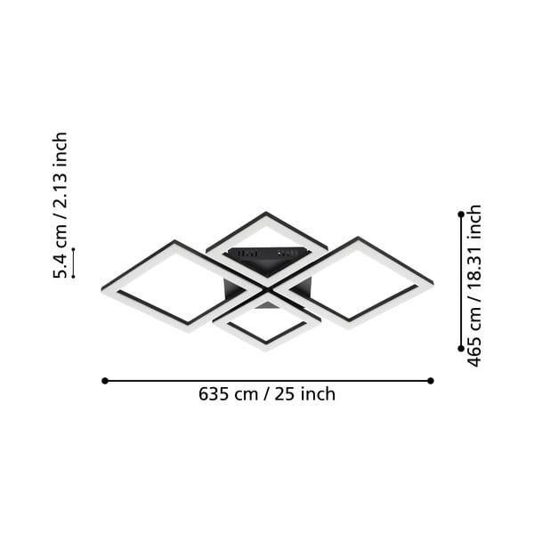 LED okos mennyezeti lámpa 42 W PARANDAY-Z – EGLO-image-4