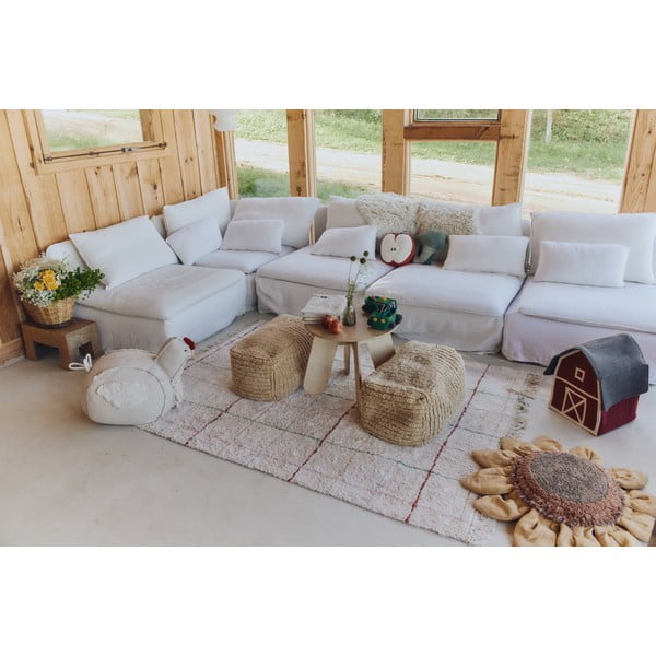 Mustársárga gyerek babzsákfotel Haystack – Lorena Canals-image-2