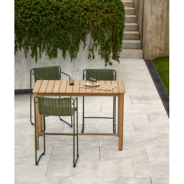 Akácfa kerti bárasztal 138x78 cm Sori – Kave Home-image-1