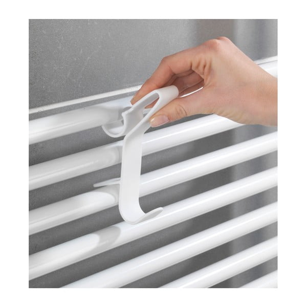 Flexi radiátorra akasztható fehér akasztó - Wenko-image-3