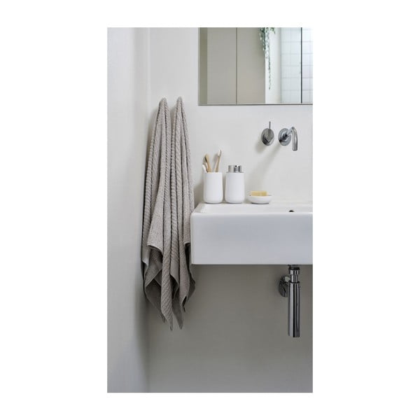 Classic szürkésbarna pamut törölköző, 50 x 100 cm - Zone-image-1