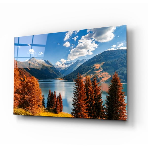 Lake View üvegkép, 110 x 70 cm - Insigne
