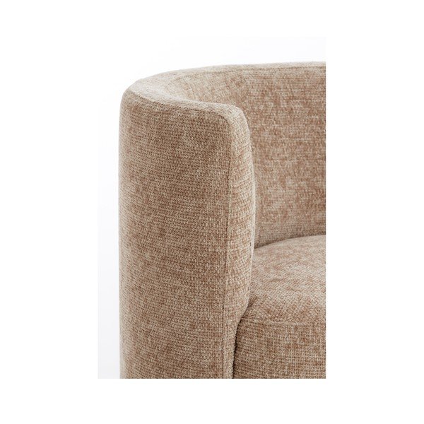 Világosbarna fotel Kamova – Light & Living-image-4