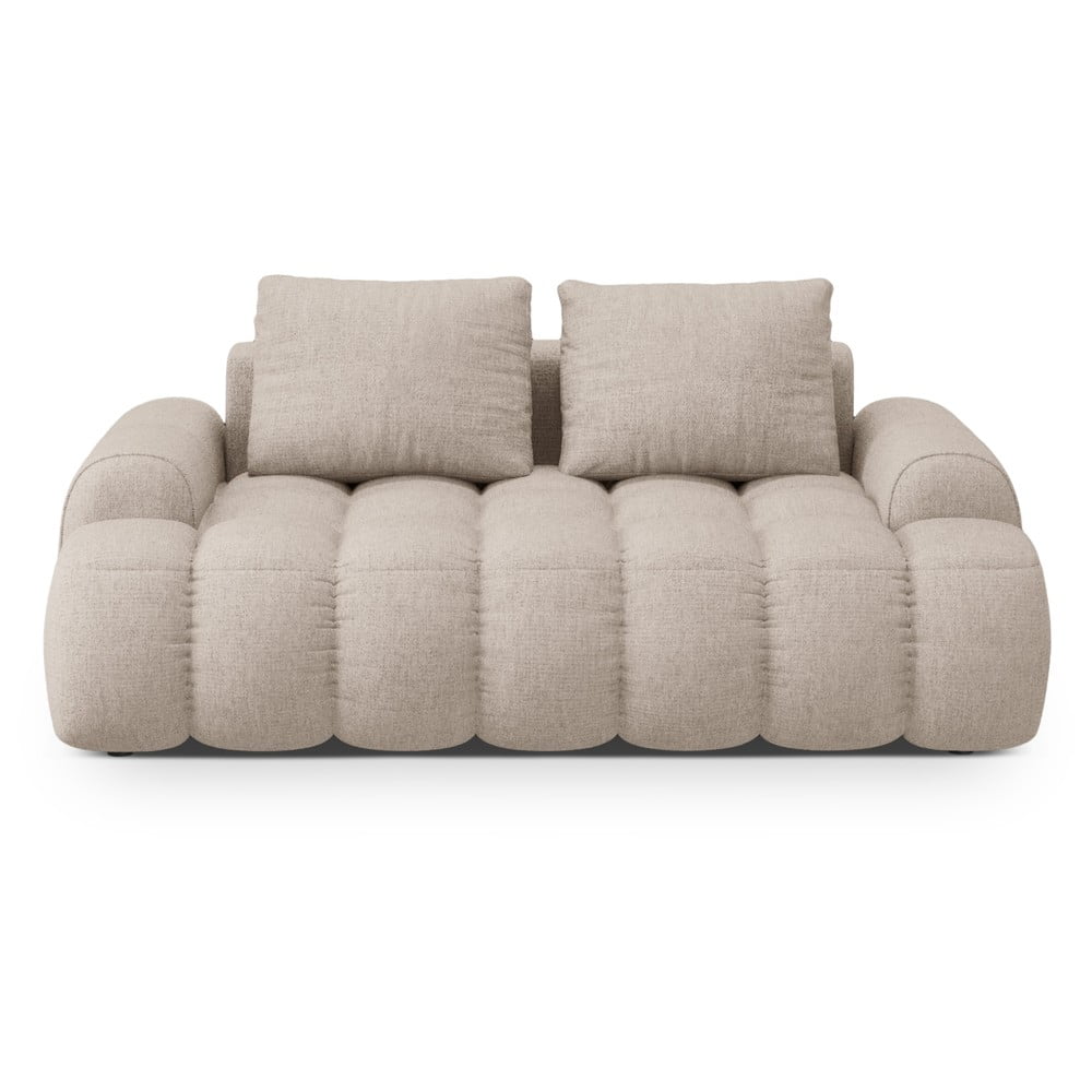 Világosbarna kanapé 175 cm Linz – Cosmopolitan Design