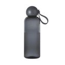 Sötétszürke újrahasznosított műanyag utazó ivópalack 650 ml Ture – Sagaform